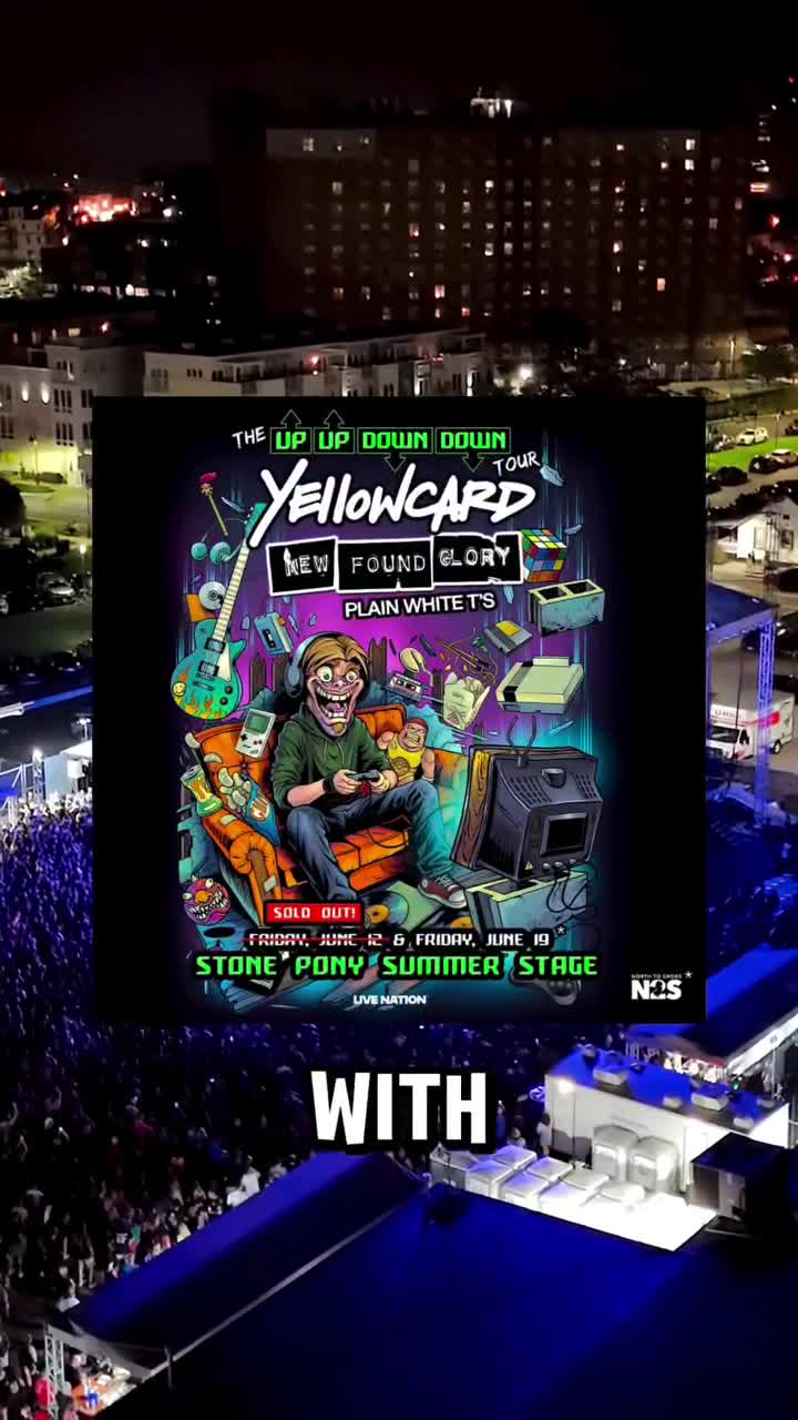 Yellowcard: The Up Up Down Down Tour with New Found Glory & Plain White T's