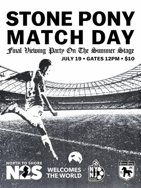 Stone Pony Match Day: Final Viewing Party
