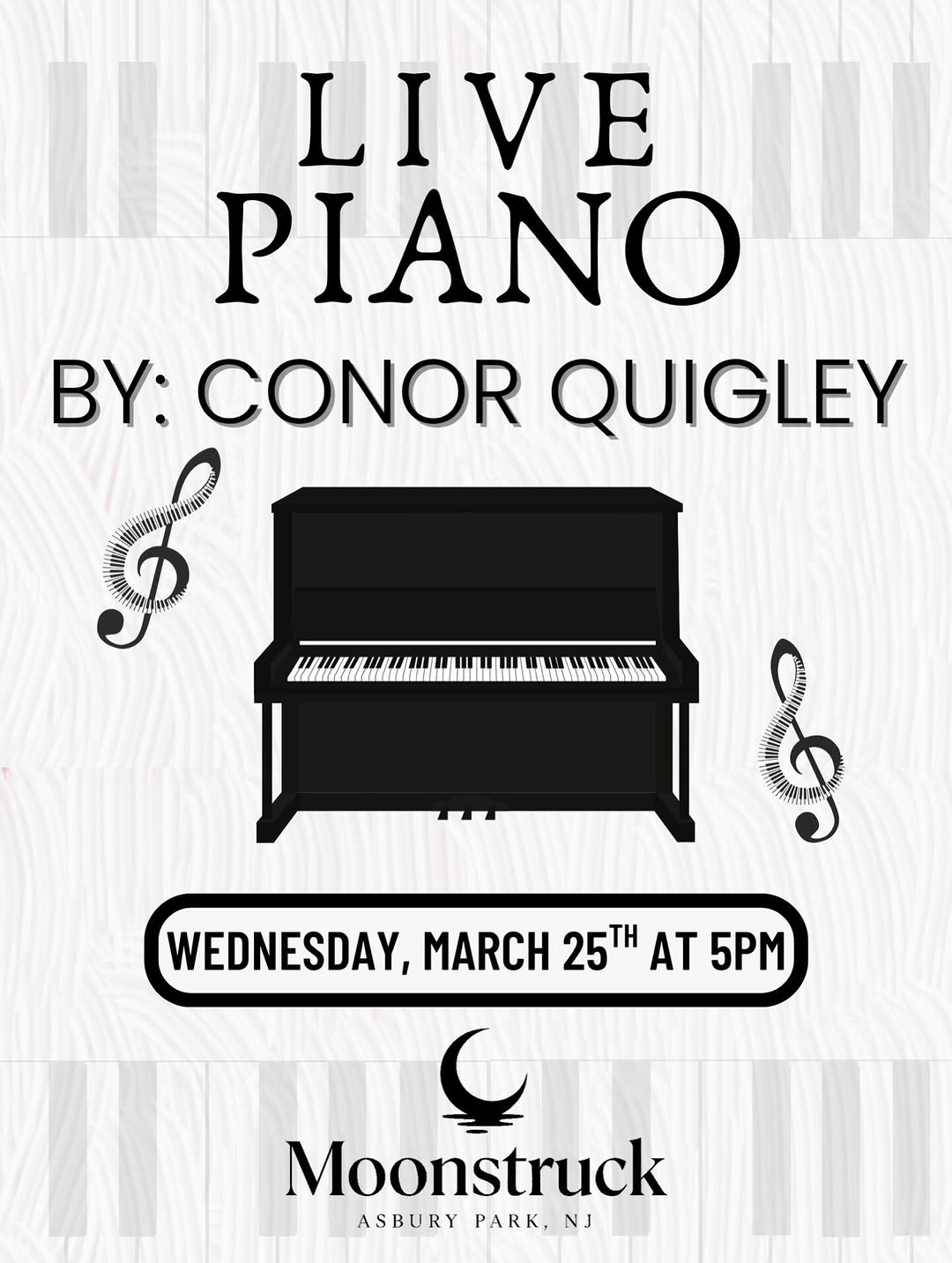 Live Piano: Conor Quigley