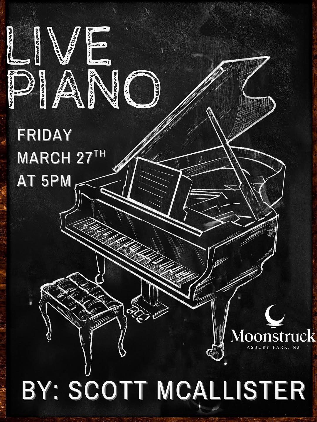 Live Piano: Scott McAllister