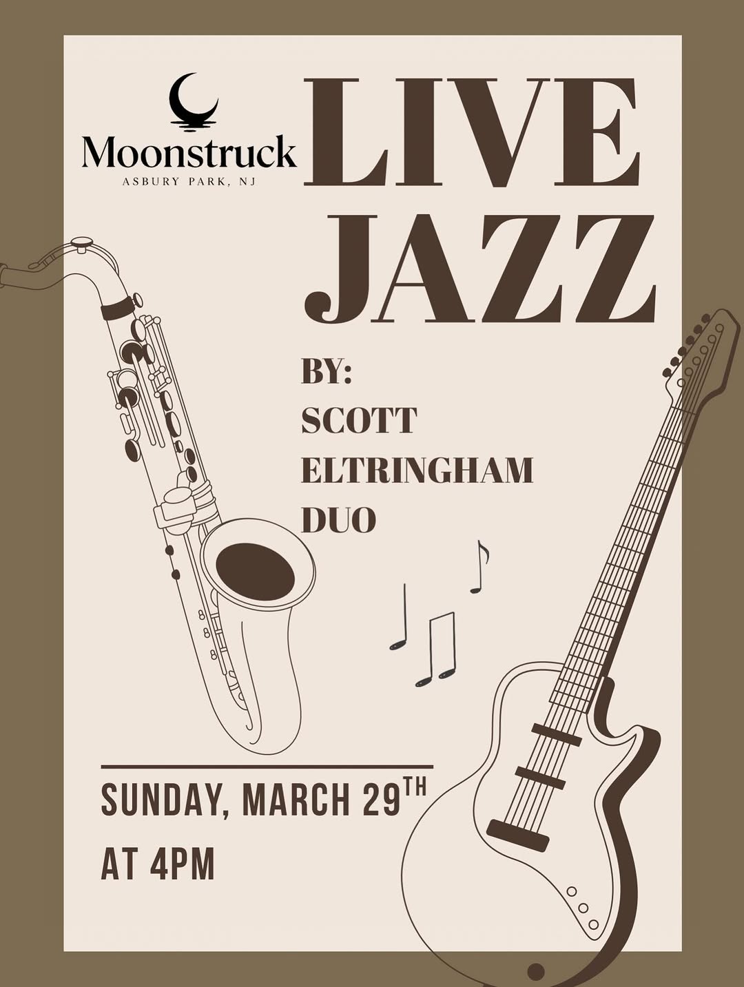 Live Jazz: Scott Eltringham Duo