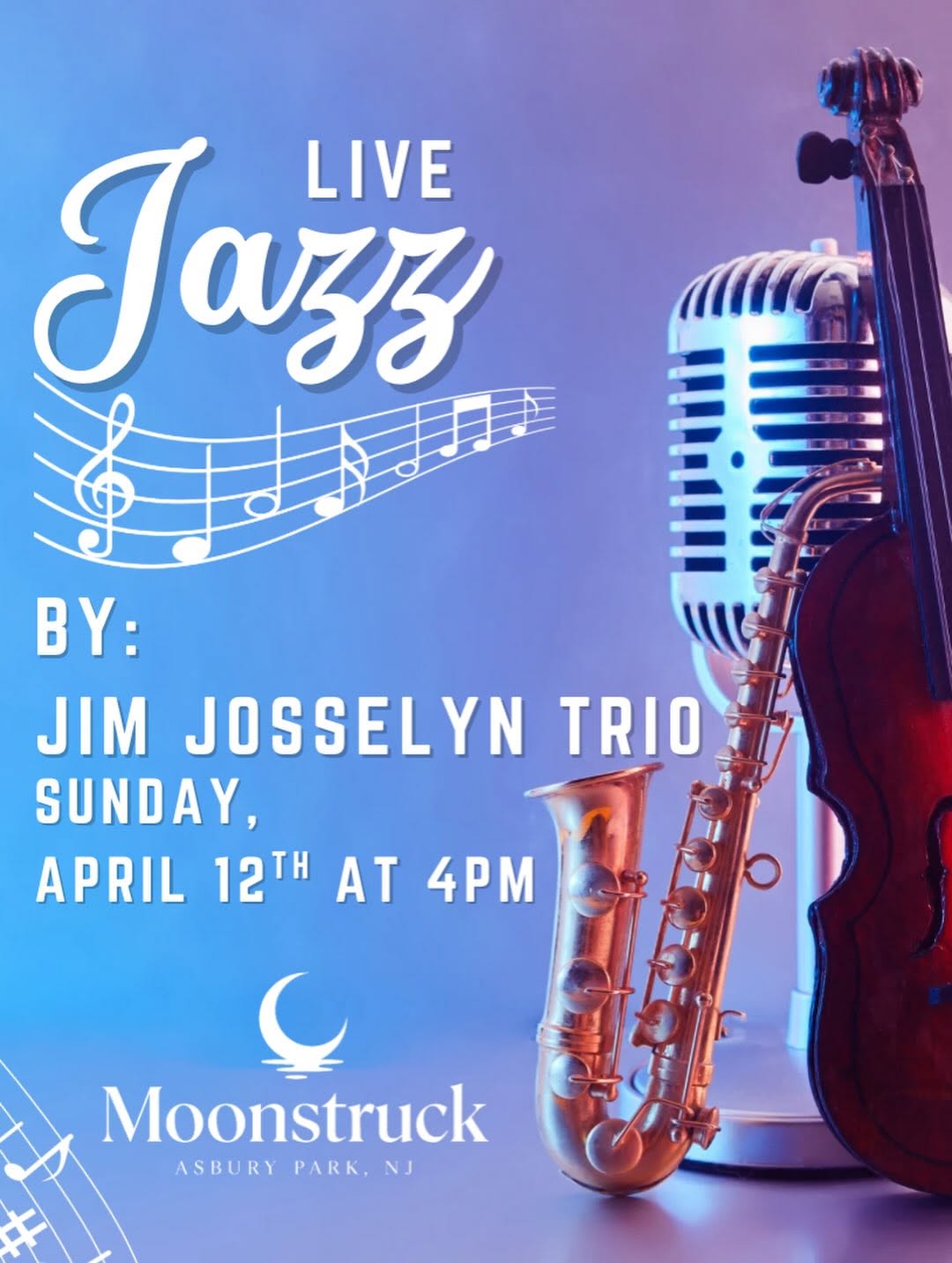 Live Jazz by Jim Josselyn Trio