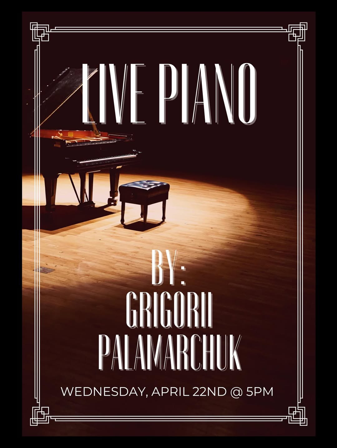 Live Piano by Grigorii Palamarchuk