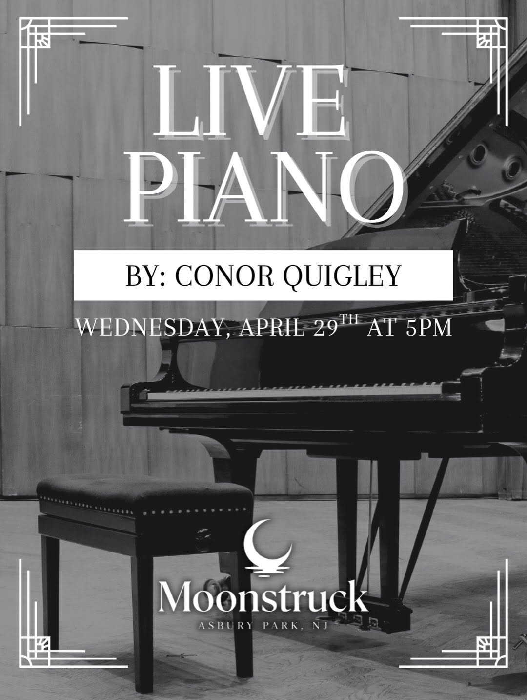 Live Piano with Conor Quigley