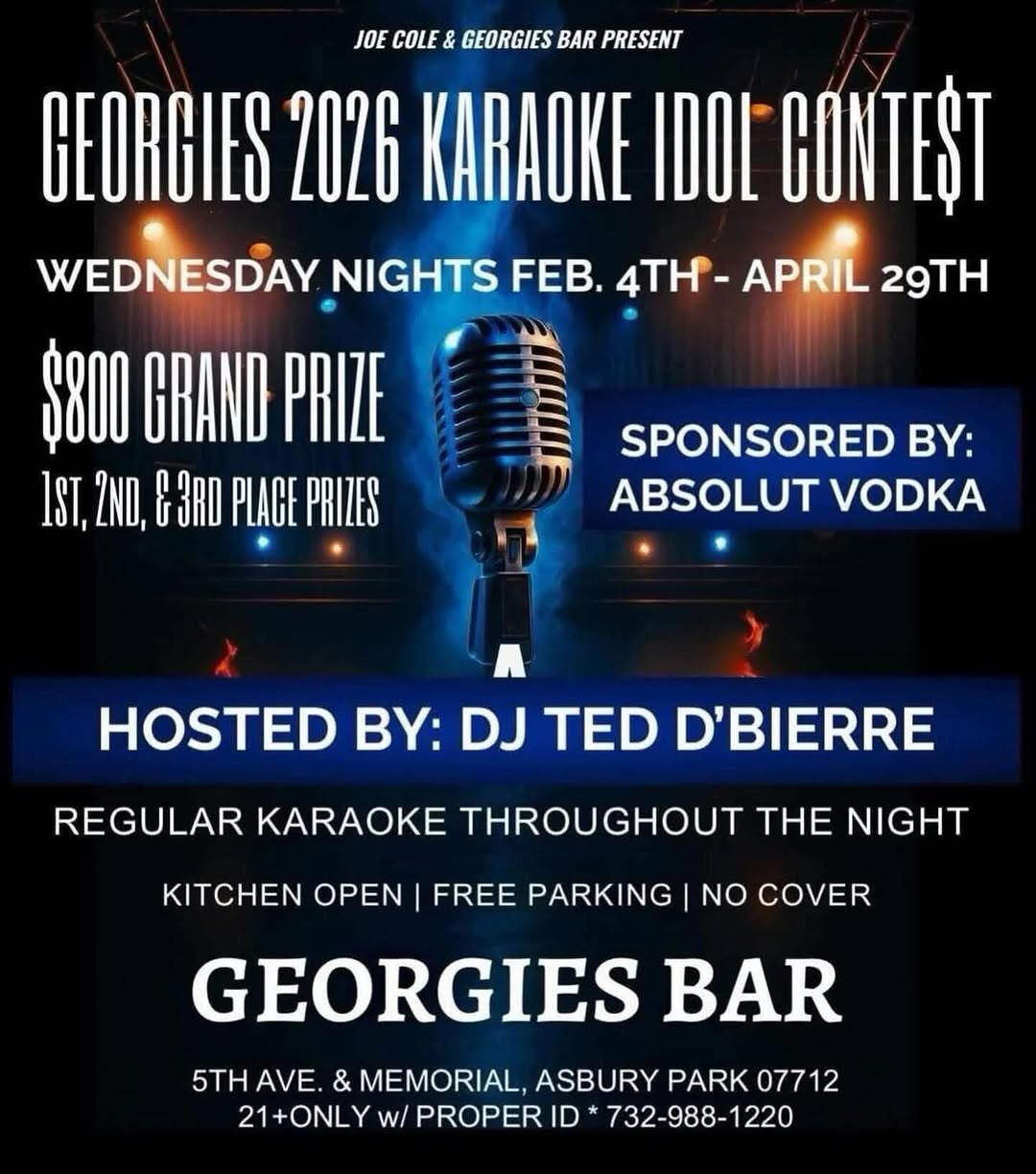Georgies 2026 Karaoke Idol Contest!