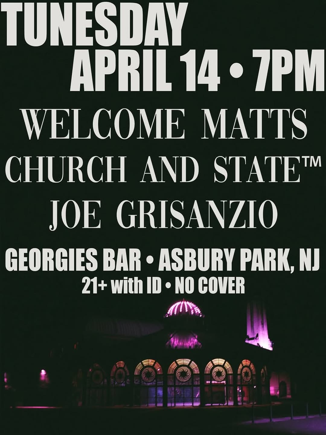 Tunesday: Welcome Matts, Church and State™, Joe Grisanzio