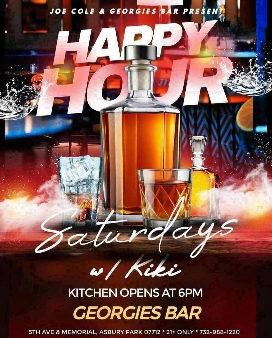 Saturday Happy Hour with Kiki