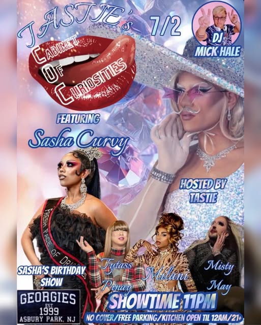 Sasha Curvy's Birthday Show at Cabinet of Curiosities