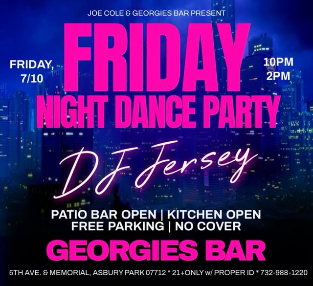 Friday Night Dance Party with DJ Jersey