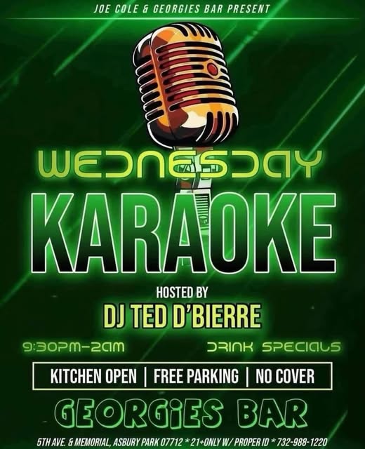 Wednesday Karaoke with DJ Ted D'Bierre