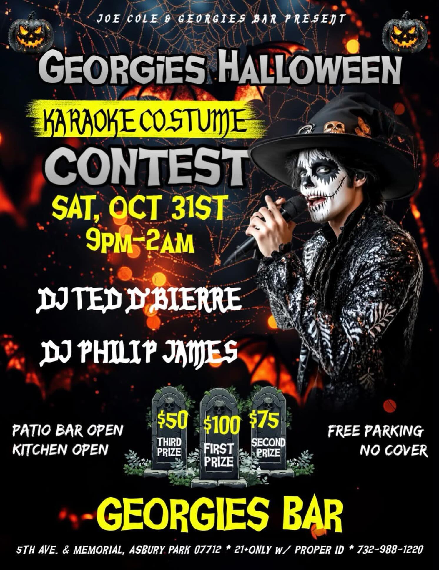Georgies Halloween Karaoke Costume Contest and Dance Party