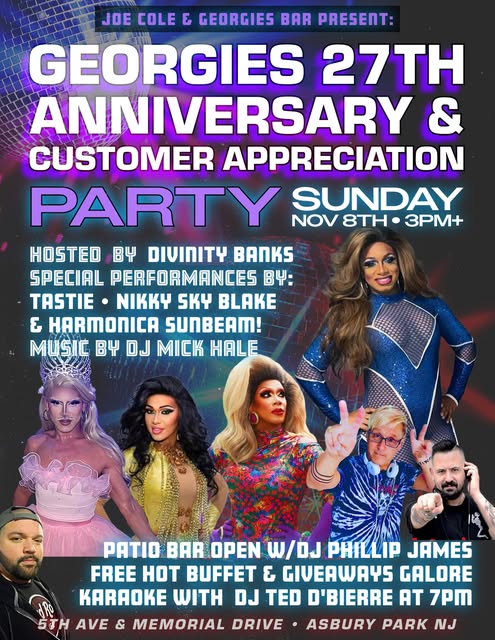 Georgies 27th Anniversary & Customer Appreciation Party