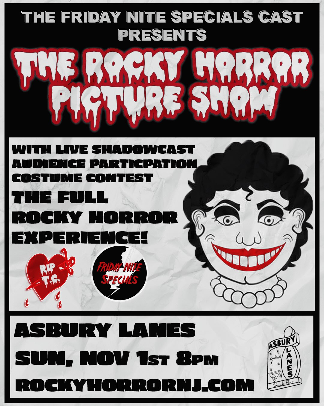 The Rocky Horror Picture Show with The Friday Nite Specials Cast