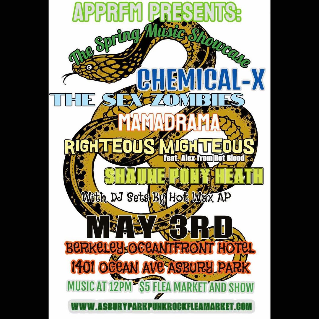 Asbury Park Punk Rock Flea Market & Spring Music Showcase
