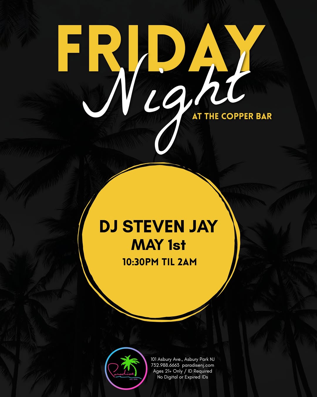 Friday Night at The Copper Bar with DJ Steven Jay