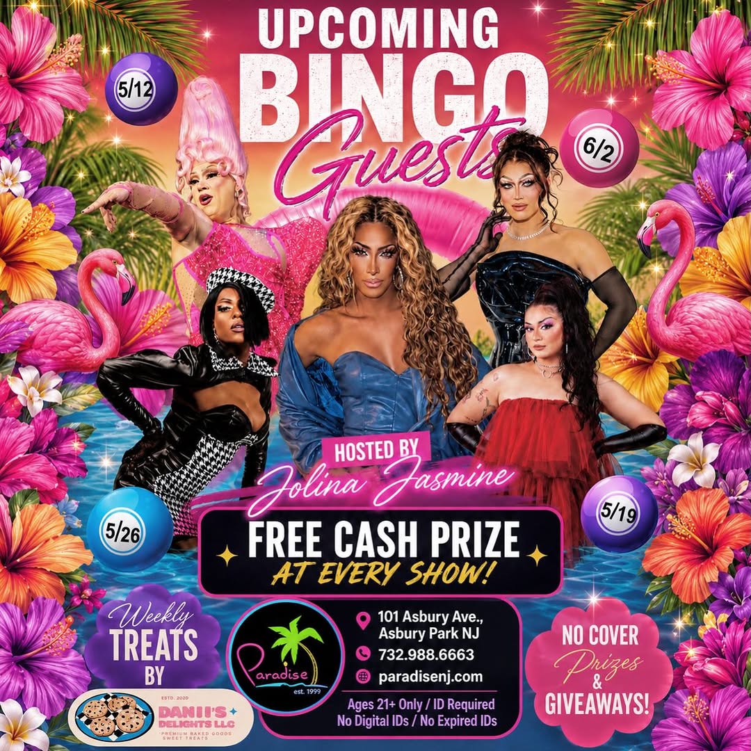Upcoming Bingo Guests Hosted by Jolina Jasmine