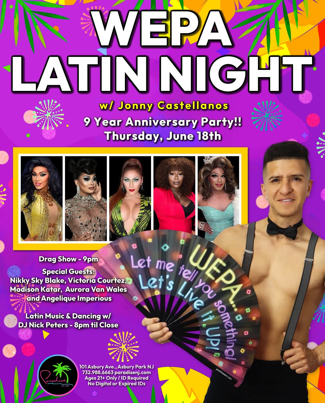 Wepa Latin Night 9th Anniversary Party