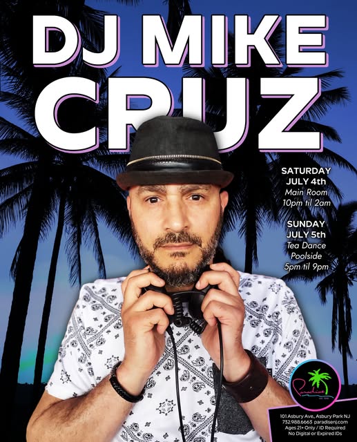 July 4th Main Room with DJ Mike Cruz