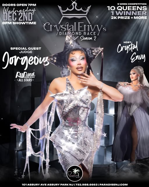 Crystal Envy's Diamond Race Season 2: Finale with Jorgeous