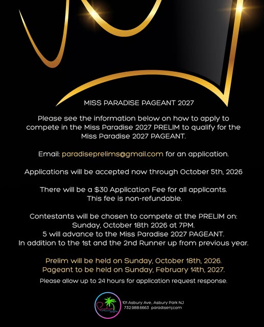 Miss Paradise Pageant