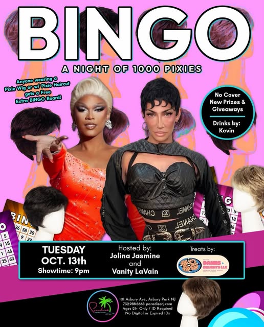 Bingo: A Night of 1000 Pixies