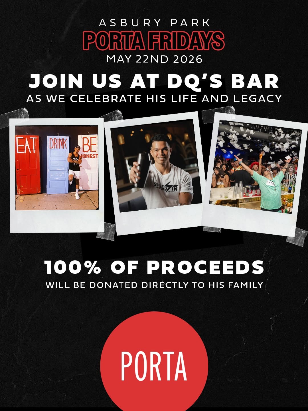 Porta Fridays: DQ's Bar Memorial & Retirement