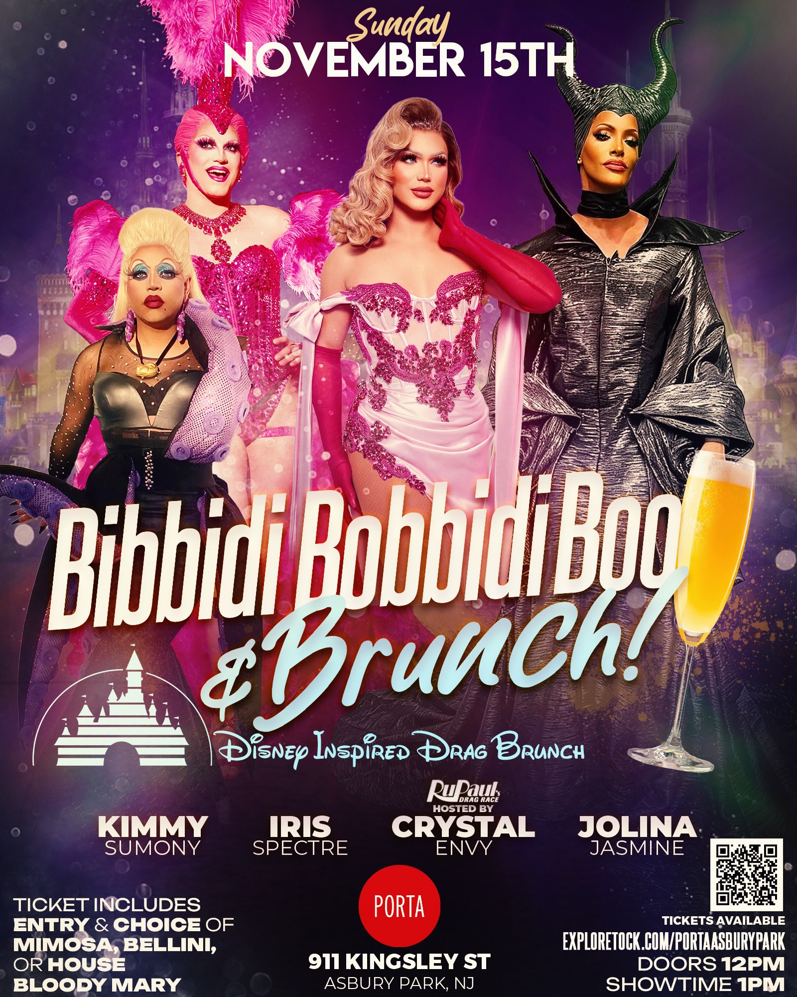 Bibbidi Bobbidi Boo & Brunch! Disney-Inspired Drag Brunch