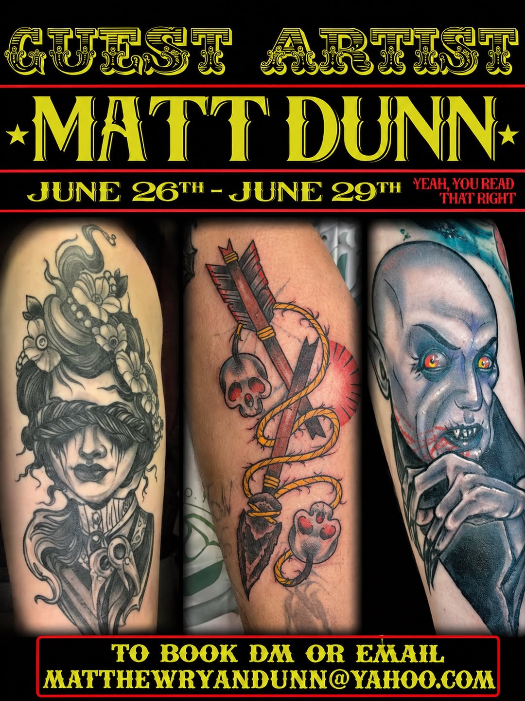 Guest Artist Matt Dunn