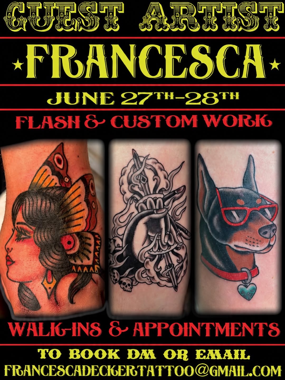 Guest Artist: Francesca Decker