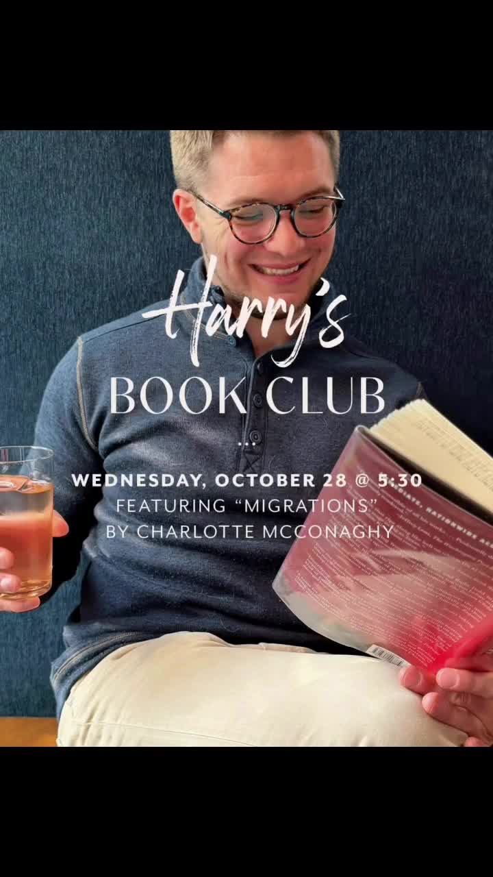 Harry's Book Club: Migrations by Charlotte McConaghy