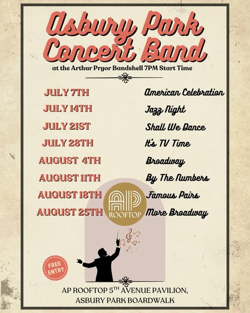 Asbury Park Concert Band: By The Numbers