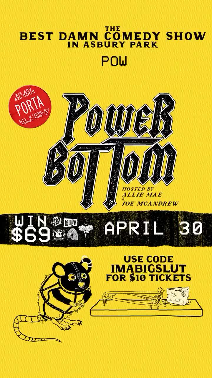 Power Bottom: The Best Damn Comedy Show in Asbury Park