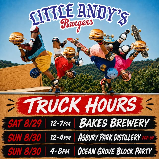 Little Andy's Burgers at Ocean Grove Block Party