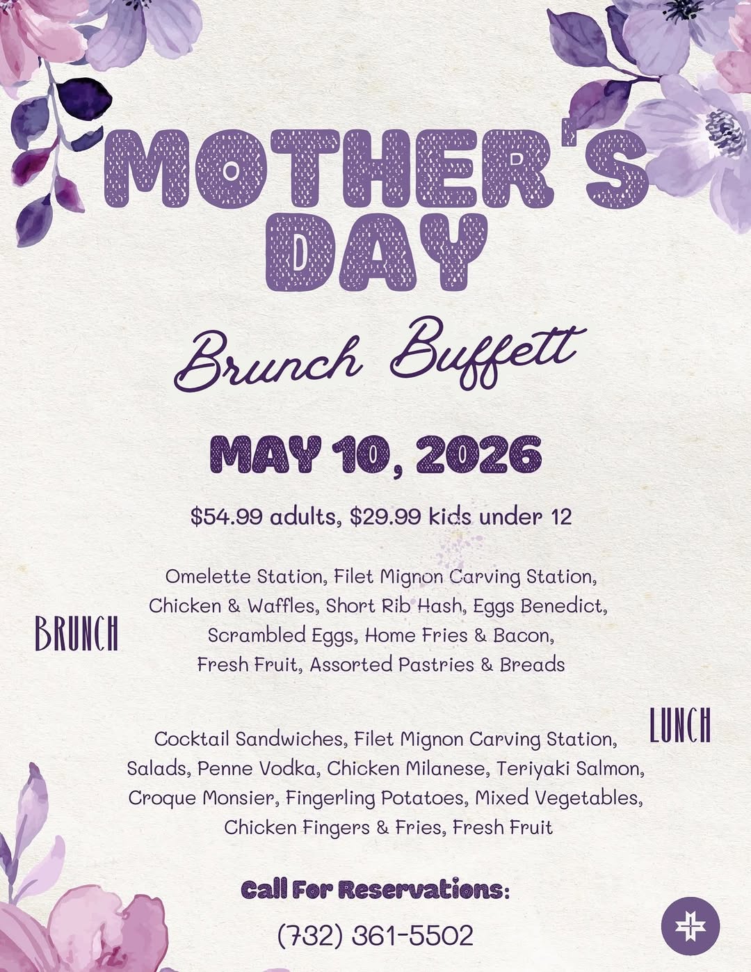Mother's Day Brunch Buffet