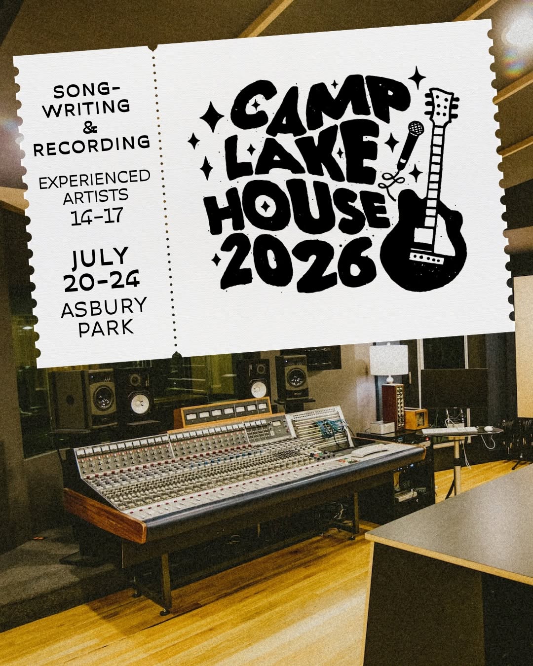 Camp Lakehouse: Songwriting, Recording & Production
