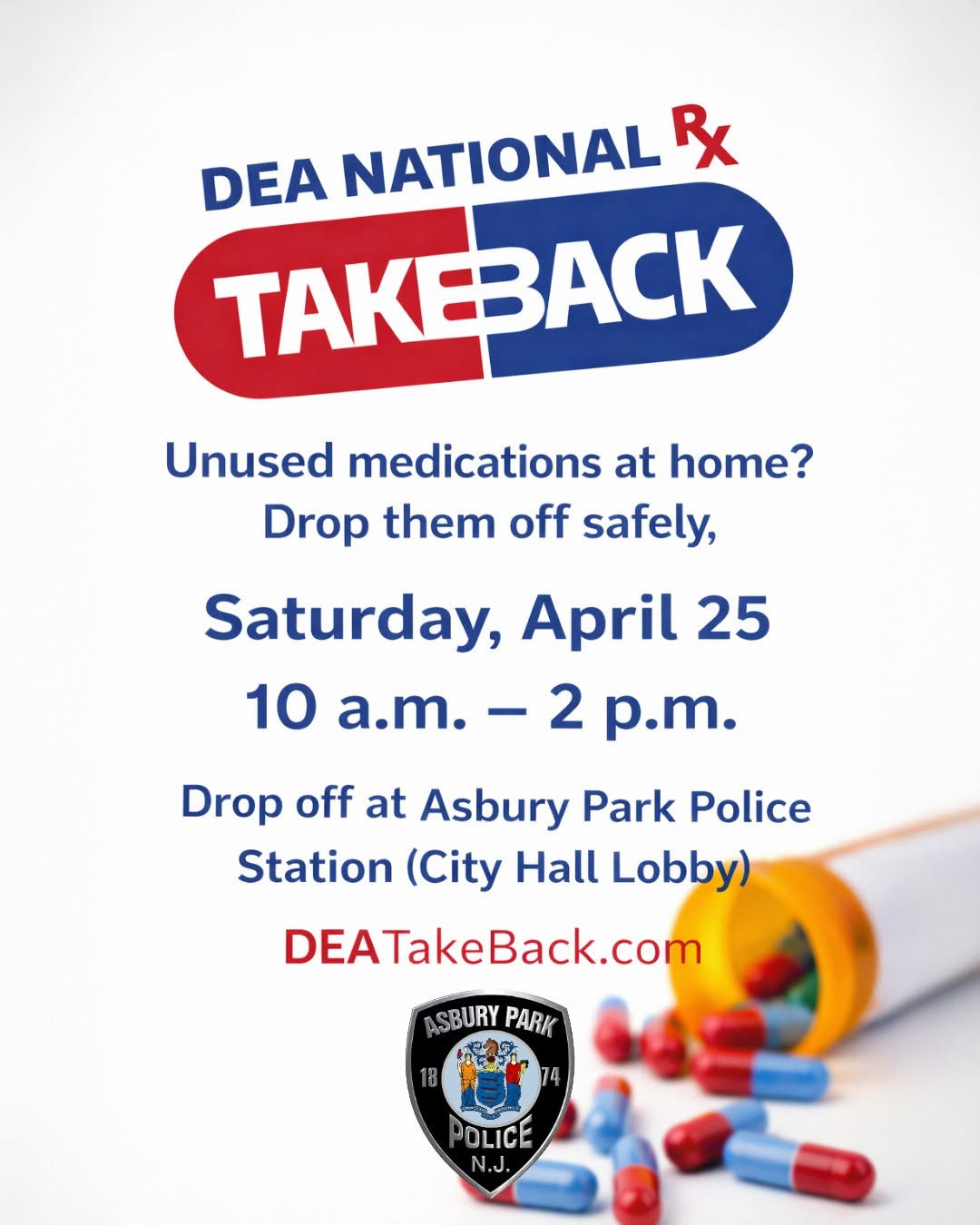 DEA National Rx Take Back Day