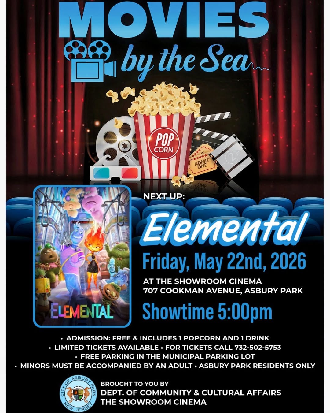 Movies by the Sea: Elemental
