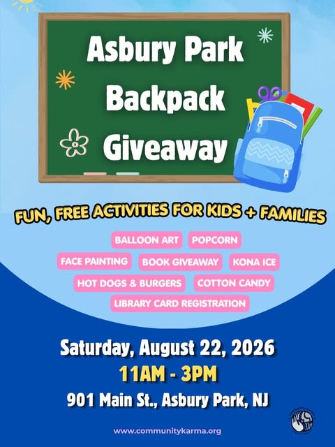 Asbury Park Backpack Giveaway