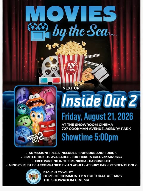 Movies by the Sea: Inside Out 2