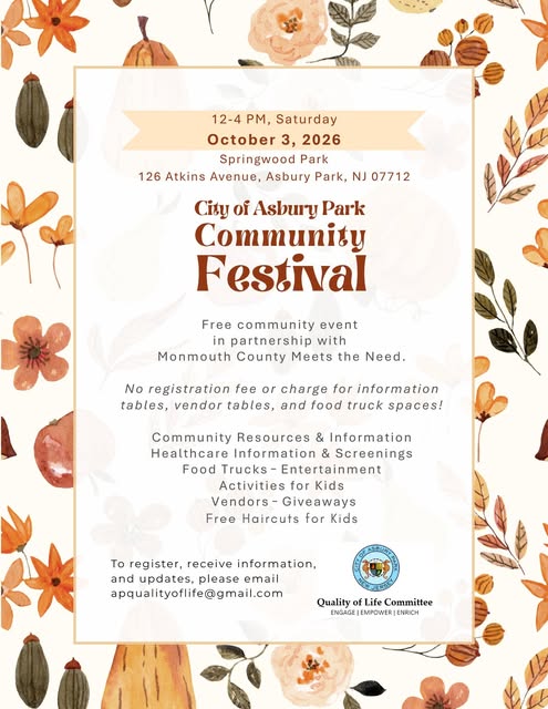 City of Asbury Park Community Festival