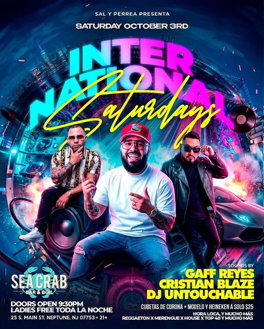 Sal y Perrea Presents: International Saturdays