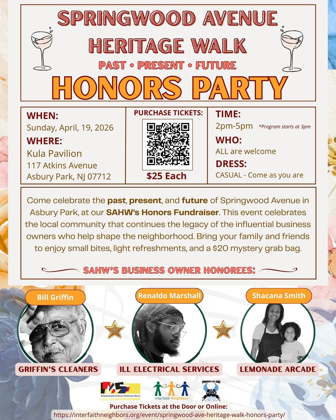 Springwood Avenue Heritage Walk Honors Party