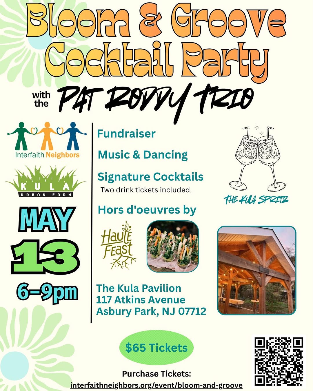 Bloom & Groove Cocktail Party with the Pat Roddy Trio