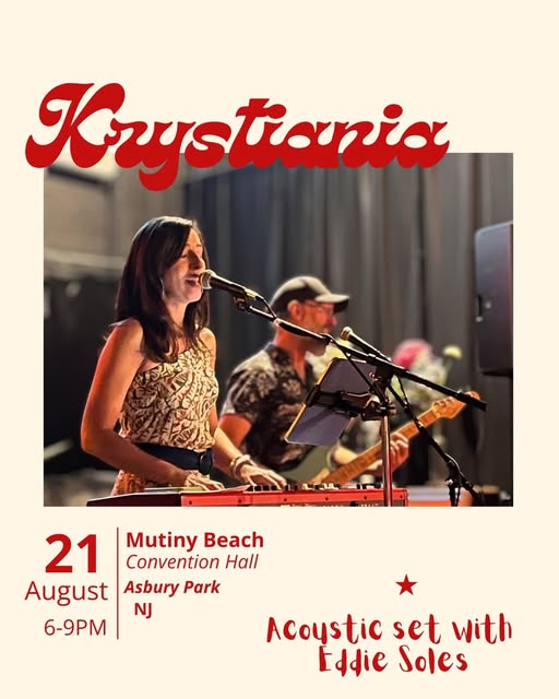 Krystiania: Acoustic set with Eddie Soles
