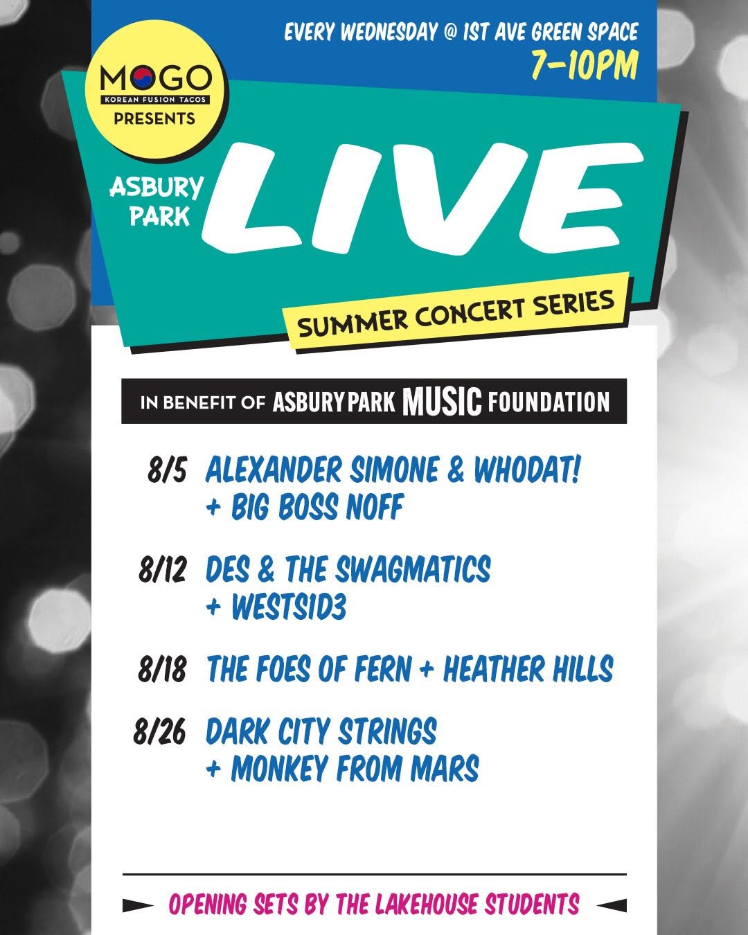 Asbury Park LIVE: Des & The Swagmatics + Westsid3