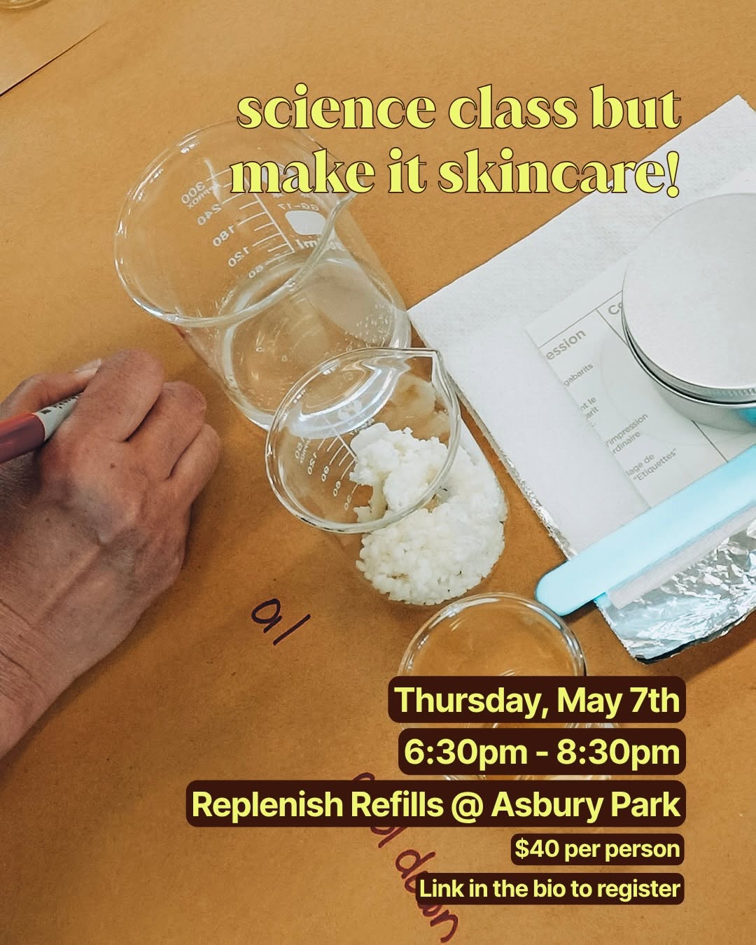 Hands-On Lotion-Making Workshop