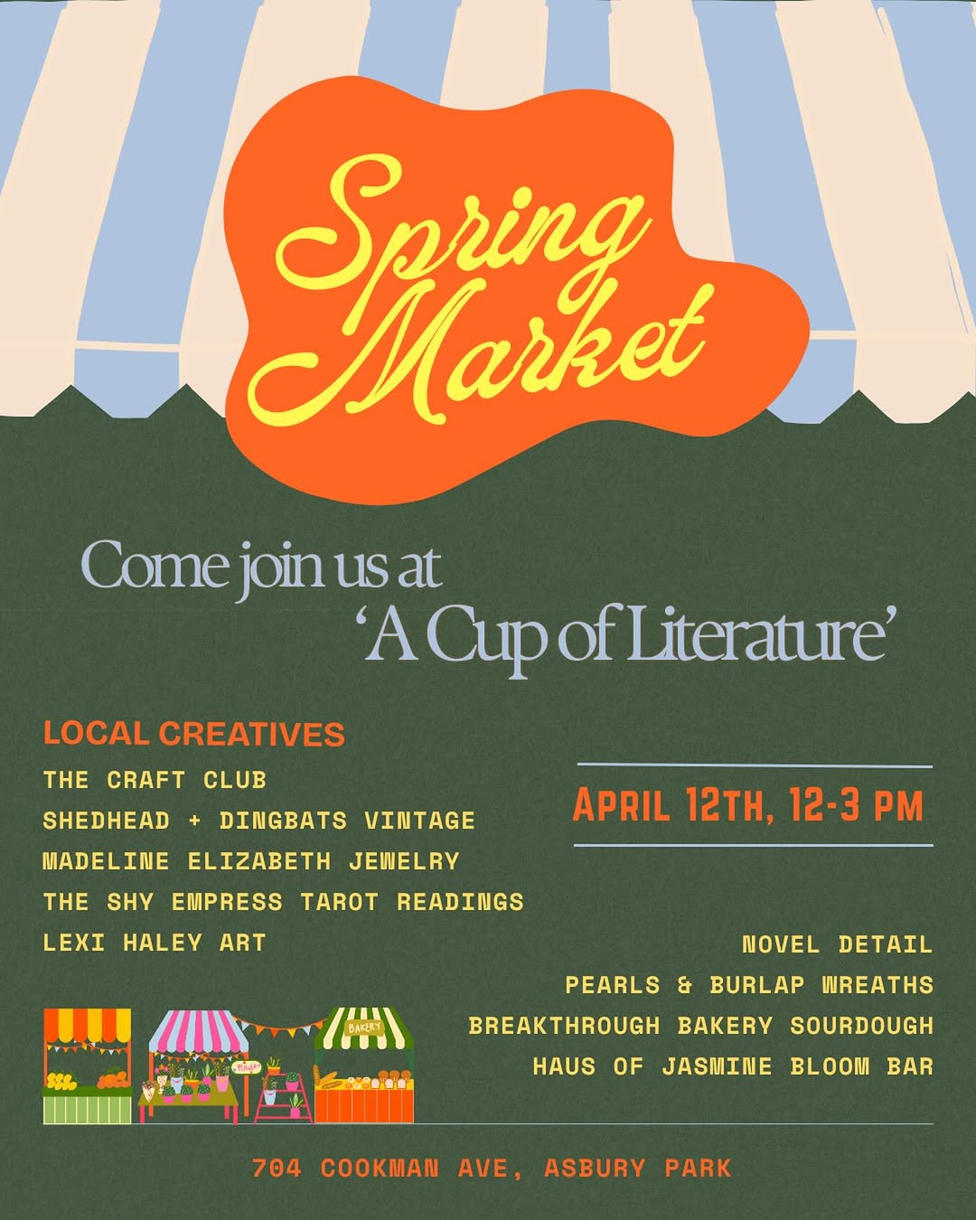 Spring Market at A Cup of Literature