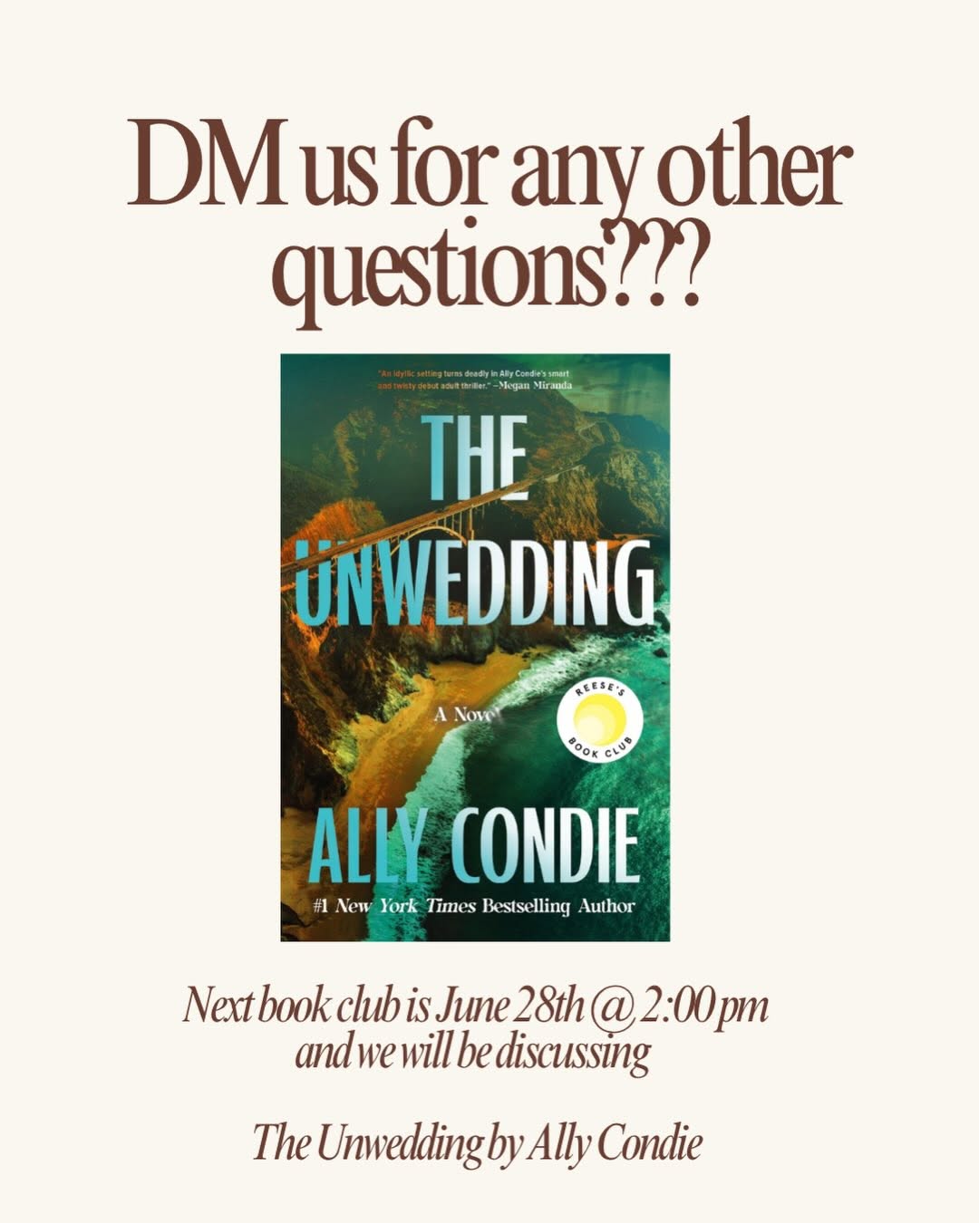 ACOL Book Club: The Unwedding