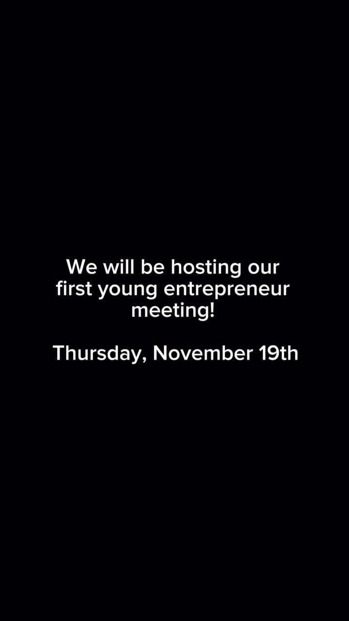 First Young Entrepreneur Meeting