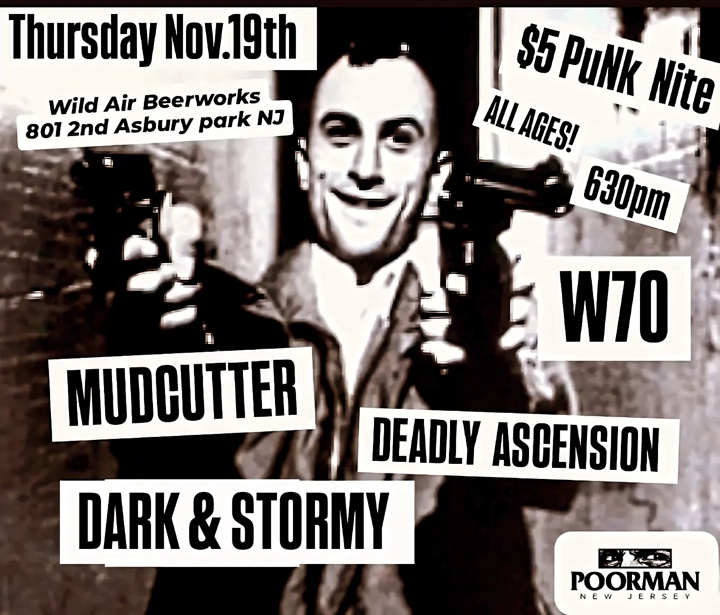 Poor Man NJ Presents: $5 Punk Nite